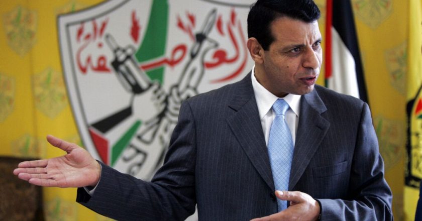 Nella lista rossa della Turchia: si affermava che Dahlan sarebbe stato il leader del dopoguerra a Gaza