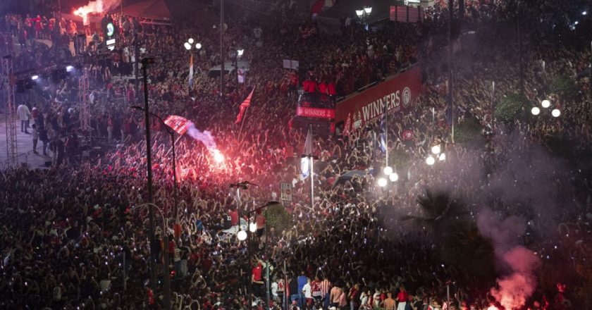 Tarihinde ilk kez finale yükselen Olympiacos, UEFA Avrupa Konferans Ligi’nin şampiyonu oldu.