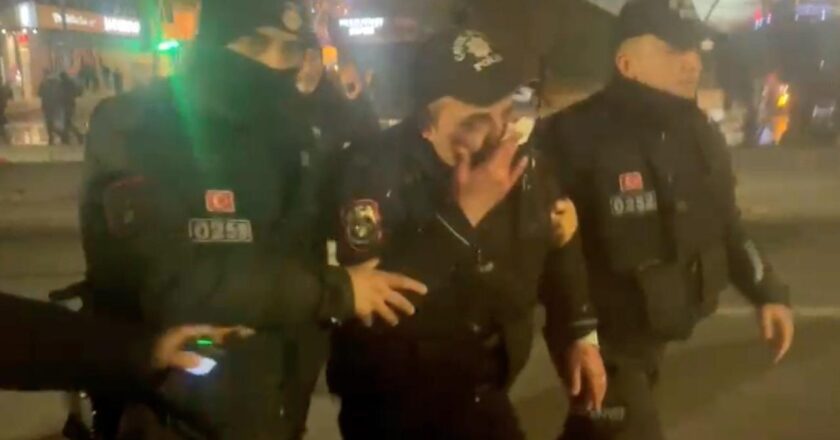 Ankara’da kışkırtıcı saldırısında 3 polis yaralandı