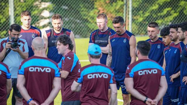 Trabzonspor, yeni sezon hazırlıklarını sürdürdü