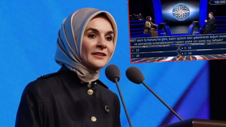 Kim Milyoner Olmak İster’de yarışmacı soruyu bilemedi! Bakan Göktaş hemen hatırlatma yaptı